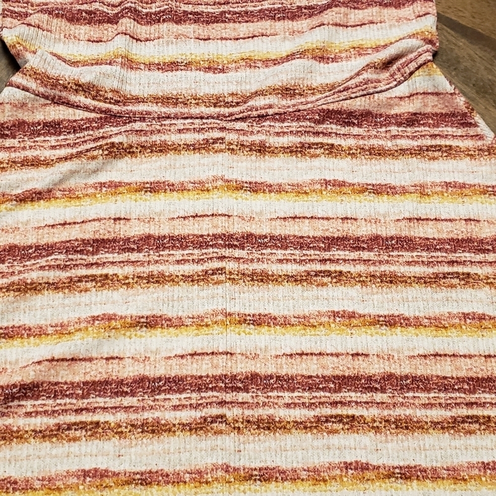 Knitworks Striped Kids Dress in Red, Yellow, Pink Size XL 16 - Picture 13 of 15